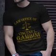 Vincent Gambini Attorney At Law Tshirt Unisex T-Shirt Gifts for Him