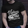 Vintage 1962 Aged To Perfection 60Th Birthday Unisex T-Shirt Gifts for Him