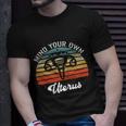 Vintage Mind Your Own Uterus Feminist Pro Choice Cute Gift Unisex T-Shirt Gifts for Him