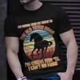 Vintage Take My Horse To The Old Town Road Tshirt Unisex T-Shirt Gifts for Him