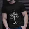 White Tree Of Gondor Unisex T-Shirt Gifts for Him