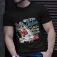 Wicked Chickens Lay Deviled Eggs Funny Chicken Lovers Unisex T-Shirt Gifts for Him