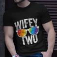 Wifey Two Lesbian Pride Lgbt Bride Couple Unisex T-Shirt Gifts for Him