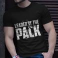 Wolf Pack Leader Of The Pack Paw Print Meaningful T-shirt Gifts for Him