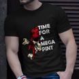 Womens Time For A Mega Pint Funny Sarcastic Saying Unisex T-Shirt Gifts for Him