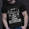 Wurst Behavior Oktoberfest German Festival T-shirt Gifts for Him