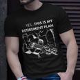 Yes This Is My Retirement Plan Guitar Tshirt Unisex T-Shirt Gifts for Him