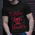Zombie Hunter Halloween Quote Unisex T-Shirt Gifts for Him