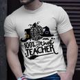 100 That Teacher Funny Teacher Halloween With Witch Unisex T-Shirt Gifts for Him