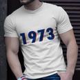 1973 Support Roe V Wade Pro Choice Pro Roe Womens Rights Tshirt Unisex T-Shirt Gifts for Him