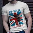 RIP Queen Elizabeth II United Kingdom 1926-2022  Men Women T-shirt Graphic Print Casual Unisex Tee