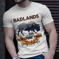 Badlands National Park Vintage South Dakota Yellowstone Gift Unisex T-Shirt Gifts for Him