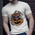 Cute Halloween Sorta Sweet Sorta Spooky Pumpkin Florals Unisex T-Shirt Gifts for Him