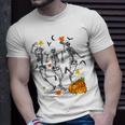 Funny Skeletons Dancing Halloween Dancing Unisex T-Shirt Gifts for Him