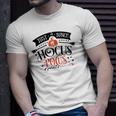 Halloween Just A Bunch Of Hocus Pocus Black And Orange Design Men Women T-shirt Graphic Print Casual Unisex Tee Gifts for Him