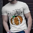 Halloween Pumpkin Music Symbols Music Teacher Halloween Unisex T-Shirt Gifts for Him