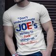 Joes Ability To Fuck Things Up - Barack Obama Unisex T-Shirt Gifts for Him