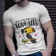 Just A Girl Who Loves Toucans Cute Birds Love Toucan Unisex T-Shirt Gifts for Him