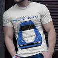 Mustang Mach 1 1971 To 1972 Blue T-shirt Gifts for Him