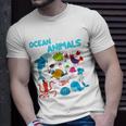 Ocean Animals Marine Creatures Under The Sea Gift Unisex T-Shirt Gifts for Him
