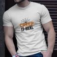 Spider Creep It Real Happy Halloween Unisex T-Shirt Gifts for Him