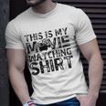 This Is My Movie Watching Family Moving Night Unisex T-Shirt Gifts for Him