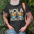 Funny Hola Vacation Summer Tropical Getaway Beach Beaches  Unisex T-Shirt
