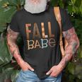 Fall Babe Present Kids Men Women T-shirt Graphic Print Casual Unisex Tee