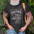 50Th Birthday 1972 Gift Vintage Classic Motorcycle 50 Years Unisex T-Shirt Gifts for Old Men