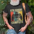 6Th Grade Level Complete Gamer S Boys Kids Graduation Unisex T-Shirt Gifts for Old Men