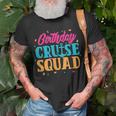 Birthday Cruise Squad Cruising Boat Party Travel Vacation T-shirt Gifts for Old Men