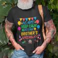 I Cant Keep Calm Its My Brother Birthday T-Shirt Gifts for Old Men