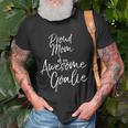 Cute Goal Keeper Mother Gift Proud Mom Of An Awesome Goalie Tank Top Unisex T-Shirt Gifts for Old Men
