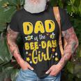Dad Of The Bee Day Girl Birthday Family Unisex T-Shirt Gifts for Old Men