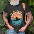 Daddys Future Fishing Buddy Quote Fathers Day Fishing T-Shirt Gifts for Old Men