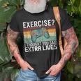 Extra Lives Video Game Controller Retro Gamer Boys V15 T-shirt Gifts for Old Men
