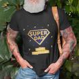 Fathers Day Best Dad Ever Daddy Super Dad Happy Fathers Day T-Shirt Gifts for Old Men