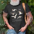 Flock Of Beagulls Beagle With Bird Wings Dog Lover Funny Unisex T-Shirt Gifts for Old Men