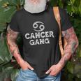 Funny Astrology June And July Birthday Cancer Zodiac Sign Unisex T-Shirt Gifts for Old Men