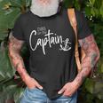Funny Captain Wife Dibs On The Captain V2 Unisex T-Shirt Gifts for Old Men