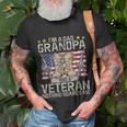 Grandpa Shirts For Fathers Day Im A Dad Grandpa Veteran T-Shirt Gifts for Old Men