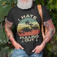 I Hate Pulling Out Boat Trailer Car Boating Captin Camping T-shirt Gifts for Old Men