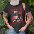 Home Of The Free Because My Brother Is Brave Soldier Unisex T-Shirt Gifts for Old Men