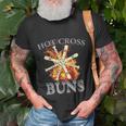 Hot Cross Buns Trendy Hot Cross Buns T-Shirt Gifts for Old Men