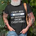 Cool Gifts, Papa Know Everything Shirts