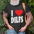 I Love Dilfs Gifts, Heart Shirts