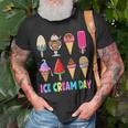 Ice Cream Day Toddler Ice Cream Party Women Men Kids Unisex T-Shirt Gifts for Old Men
