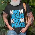 Christianity Gifts, Know Jesus Know Peace Shirts