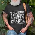 Intelligence Stephen Hawking Tshirt Unisex T-Shirt Gifts for Old Men