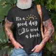 Its Good Day To Read Book Library Reading Lover T-shirt Gifts for Old Men